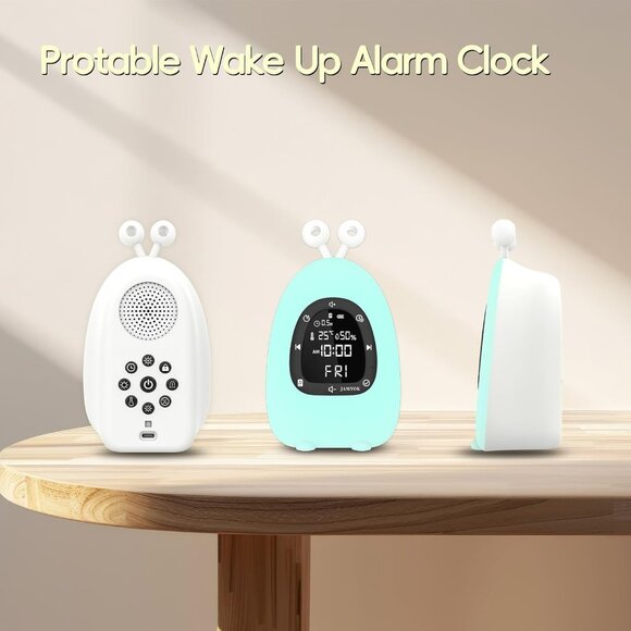 New Bluetooth Speaker/App Control Dimmable Clock White Noise Sound Machine - Picture 5 of 8